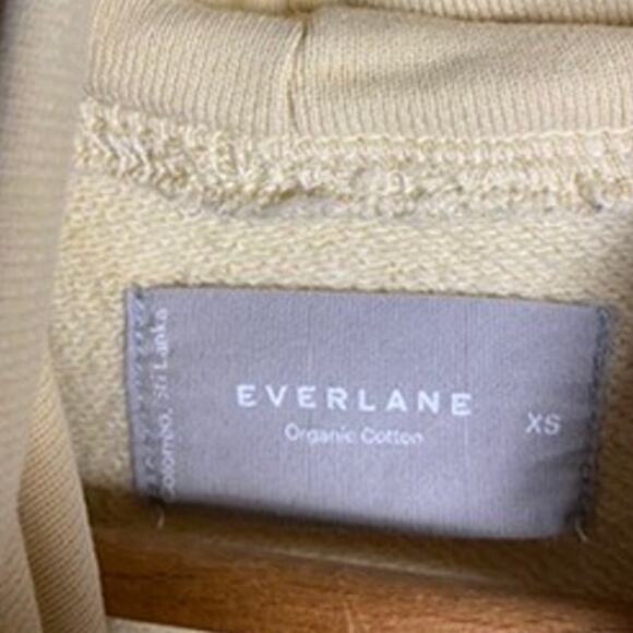 Everlane The Turtleneck Pure Organic Cotton Sweatshirt in Light Yellow - Picture 4 of 8